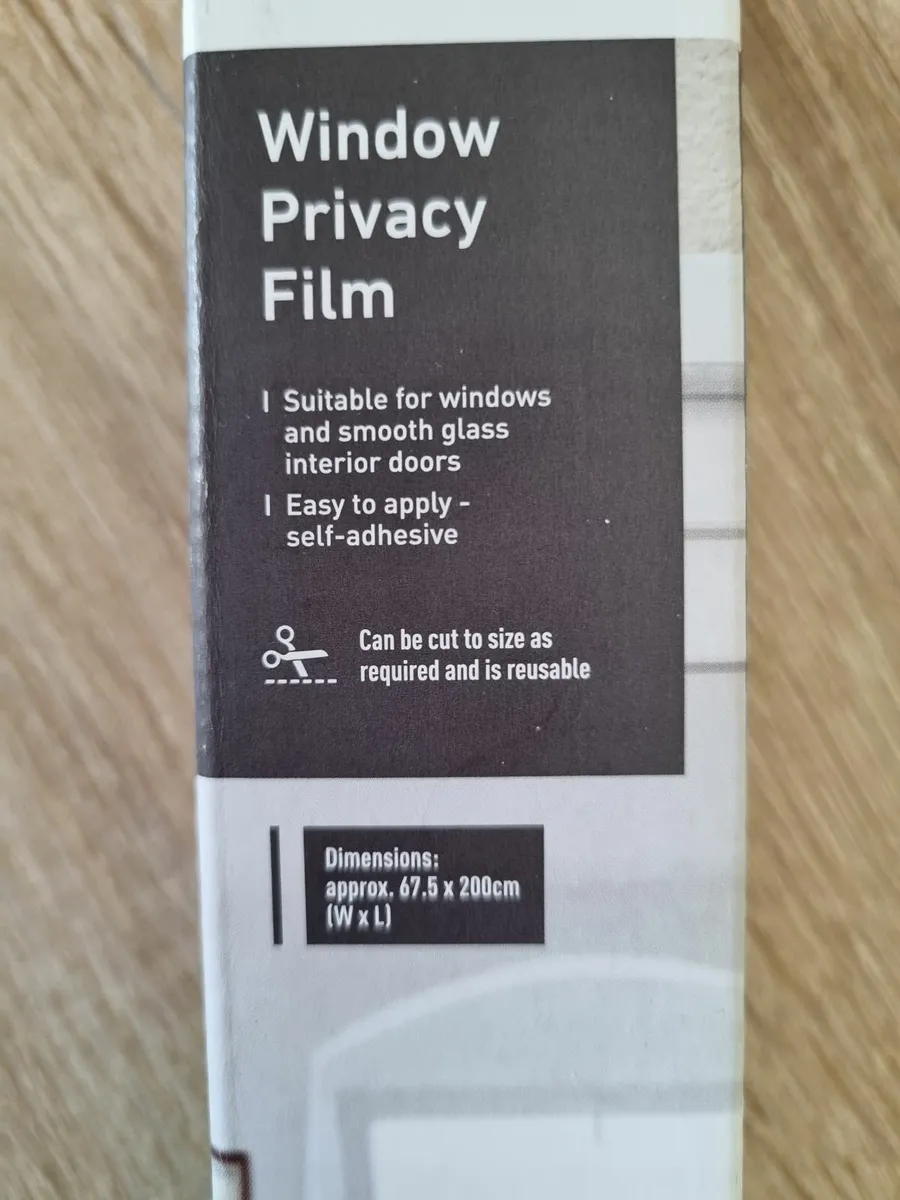 Window door privacy screen film - NEW - Image 2
