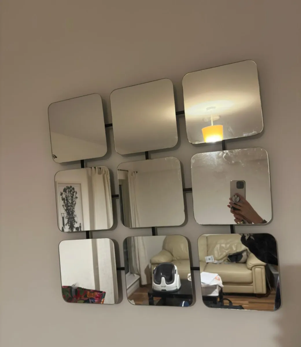 Wall Mirror 66×66 cm - Image 1