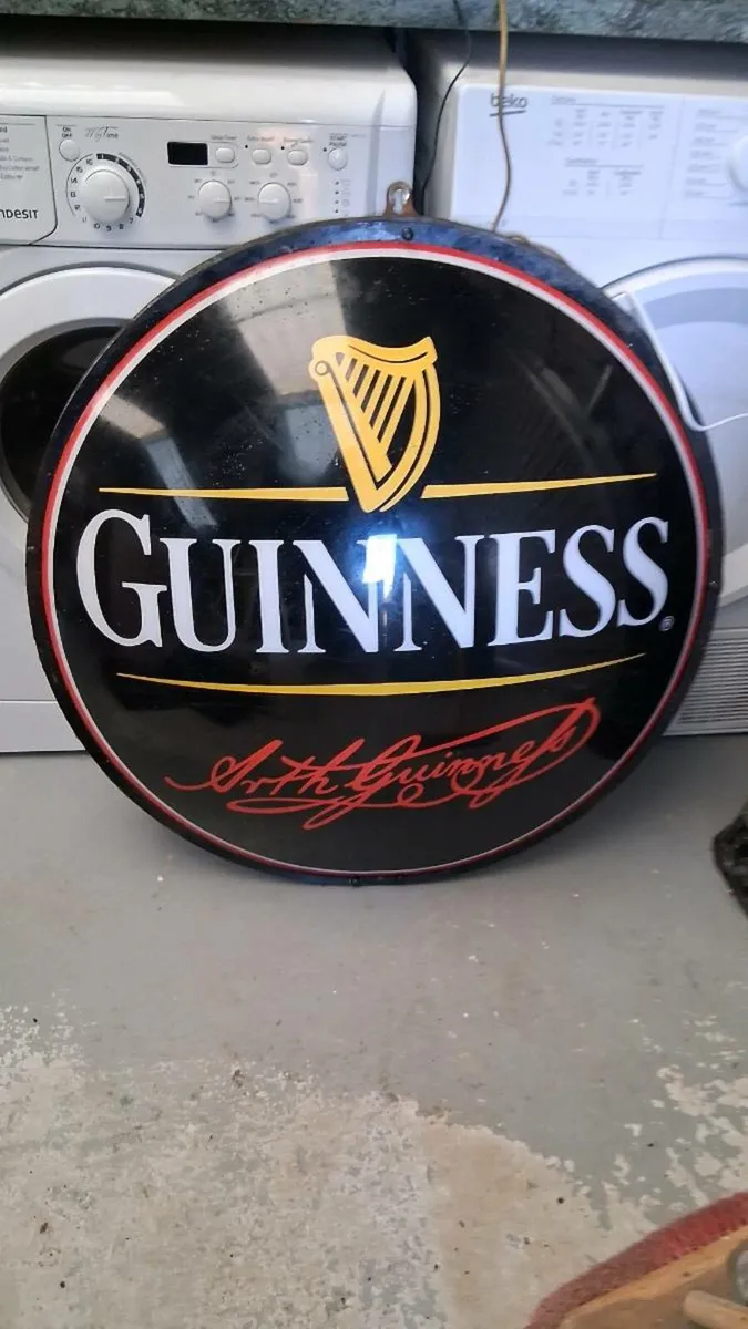 Guinness sign - Image 2