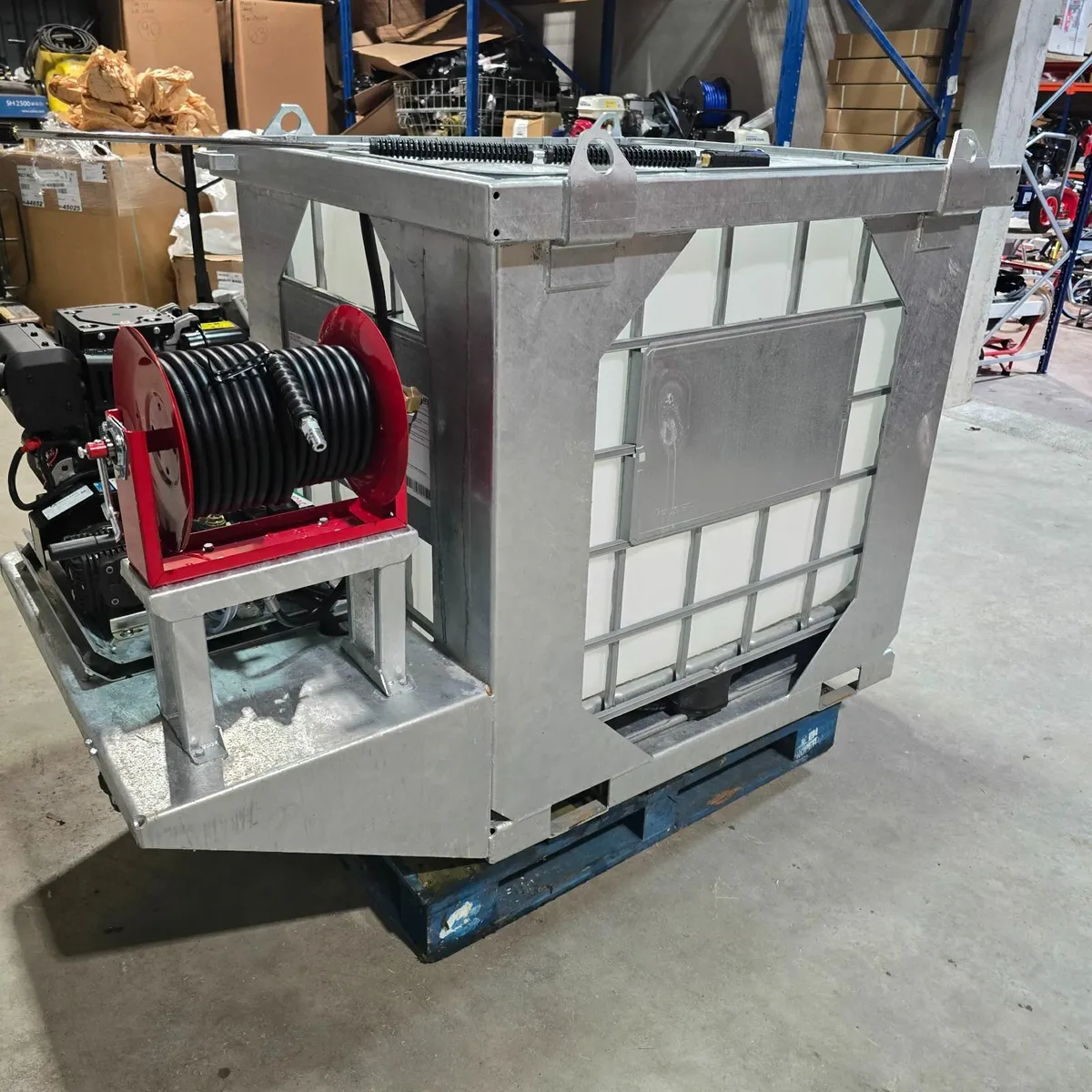 Mobile Yanmar Diesel Power Washer IBC Skid Unit - Image 3