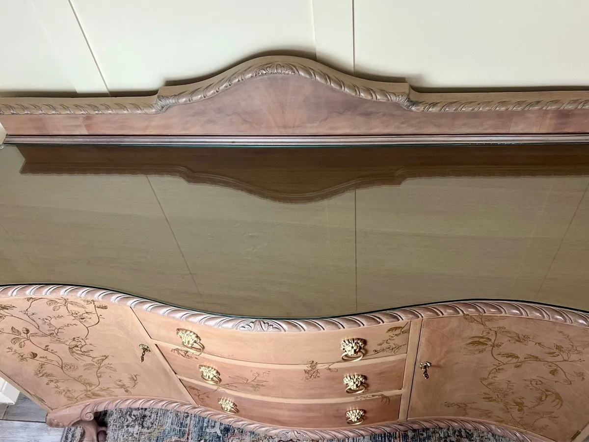 Antique Victorian Mahogany Sideboard - Image 3