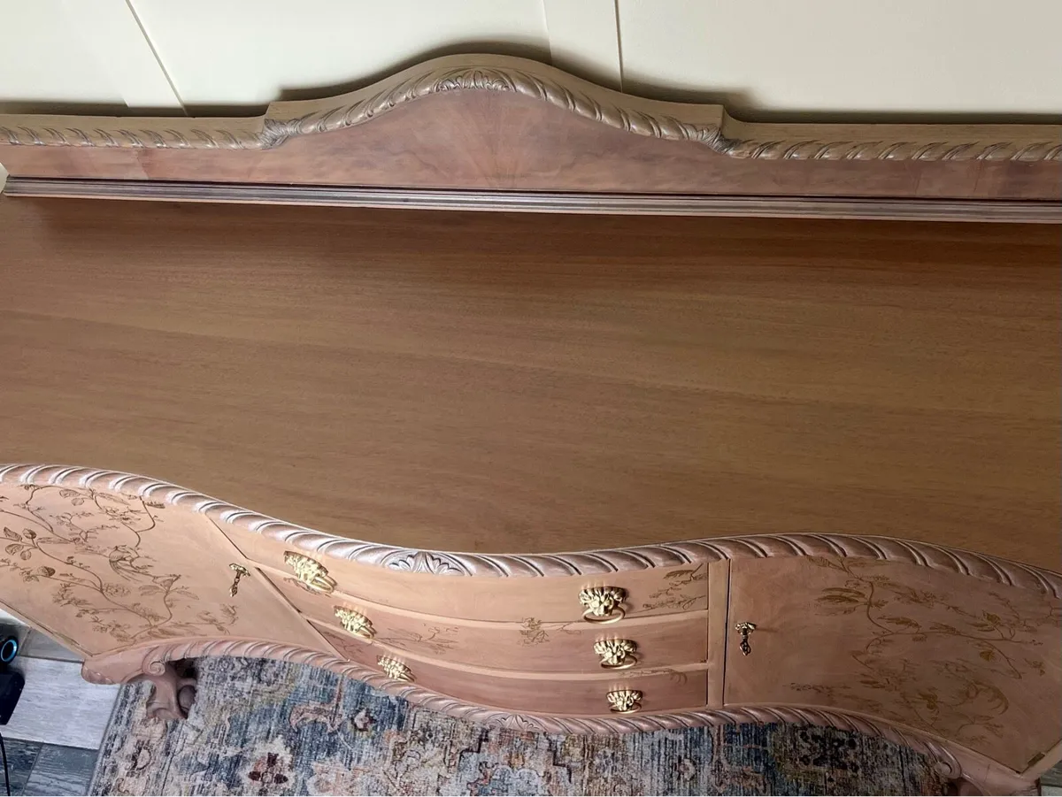 Antique Victorian Mahogany Sideboard - Image 4