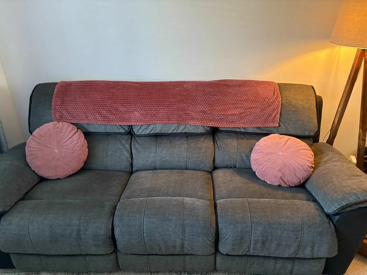 Harvey Norman recliner couch - Image 1