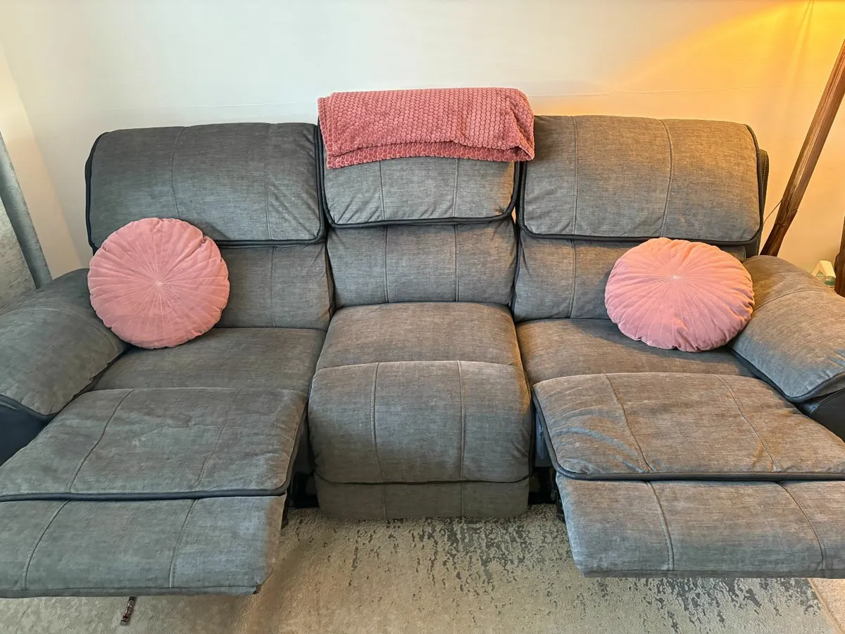 Harvey Norman recliner couch - Image 2