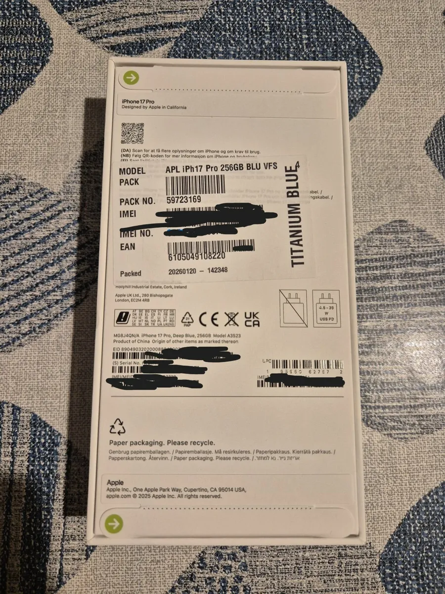 iPhone 17 Pro 256GB-Brand new-Sealed-Unlocked - Image 2