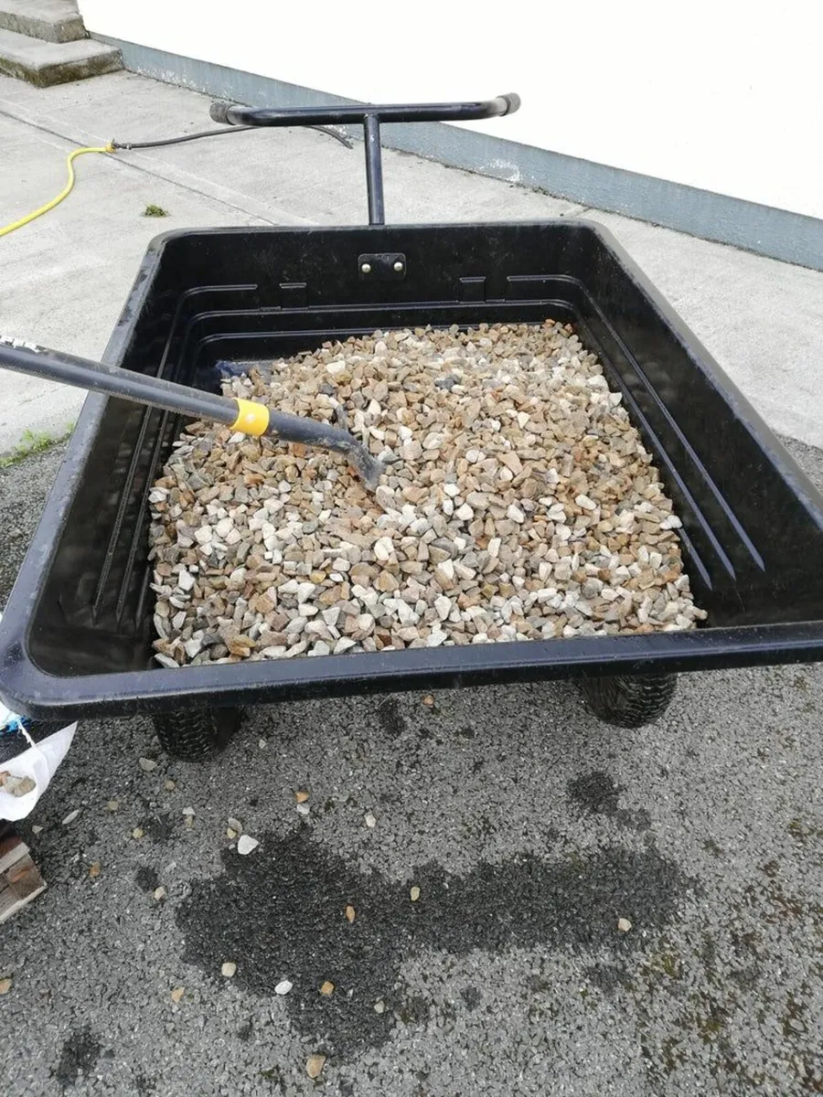 Quad / Lawnmower Wheelbarrow Trailer ..Free delive - Image 1