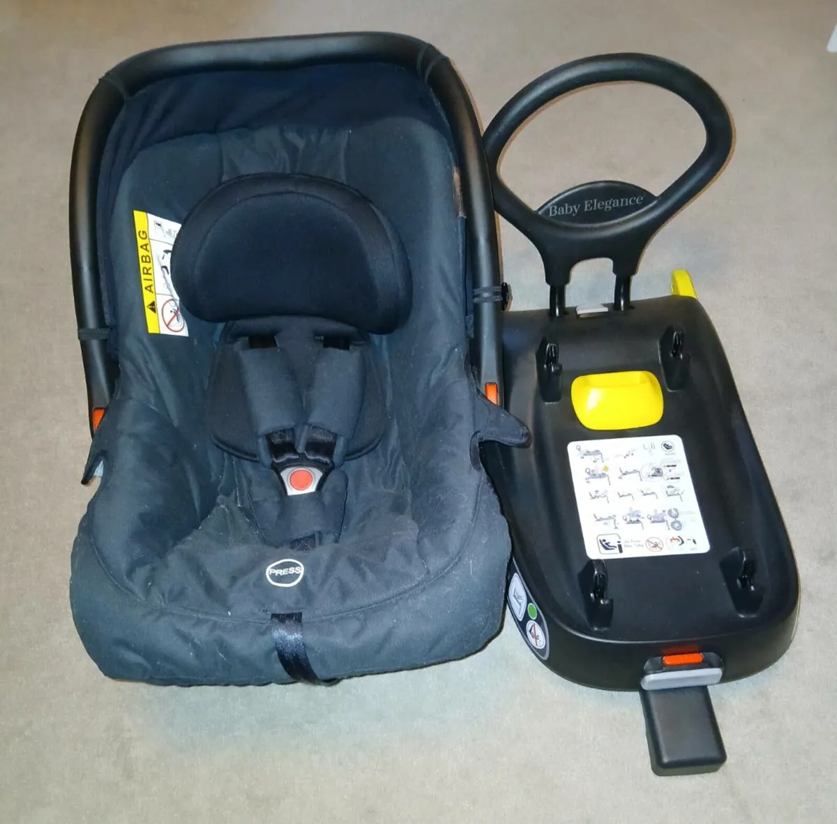 Baby car seat and ISOFix - Image 3