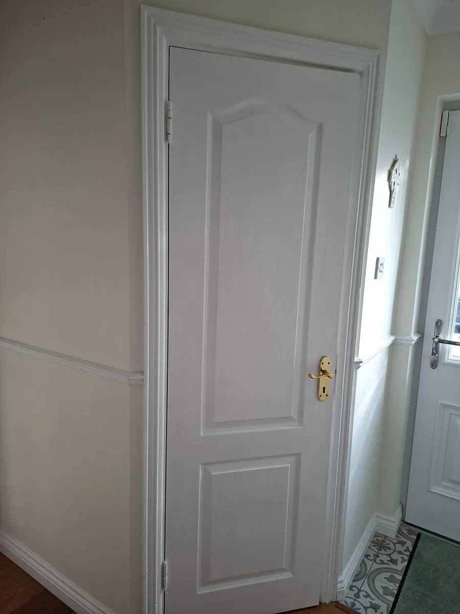 3Georgian style glass doors. 1 plain door. €200 - Image 2