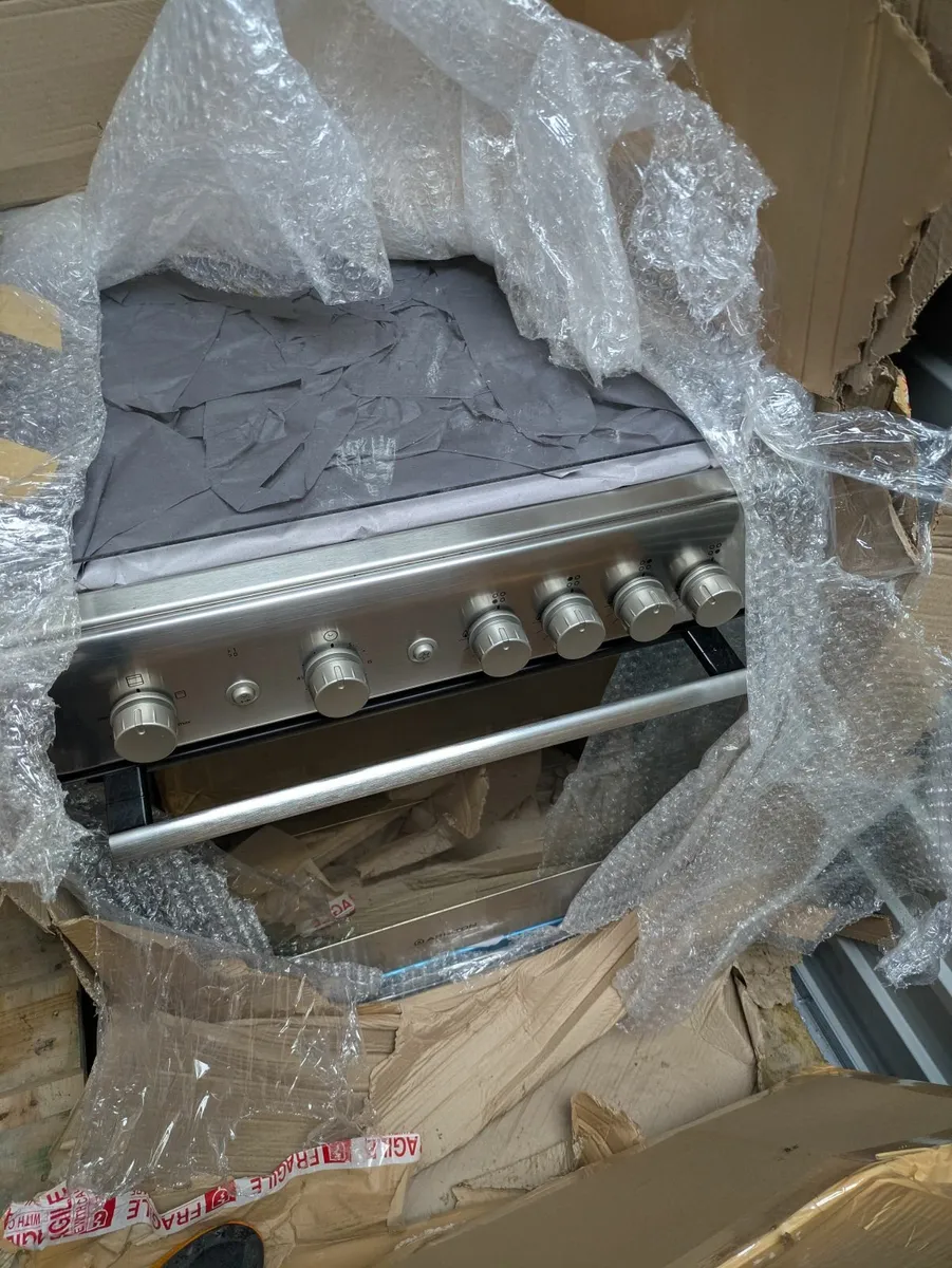 Ariston 60cm Gas Cooker (Stainless Steel) - Image 2