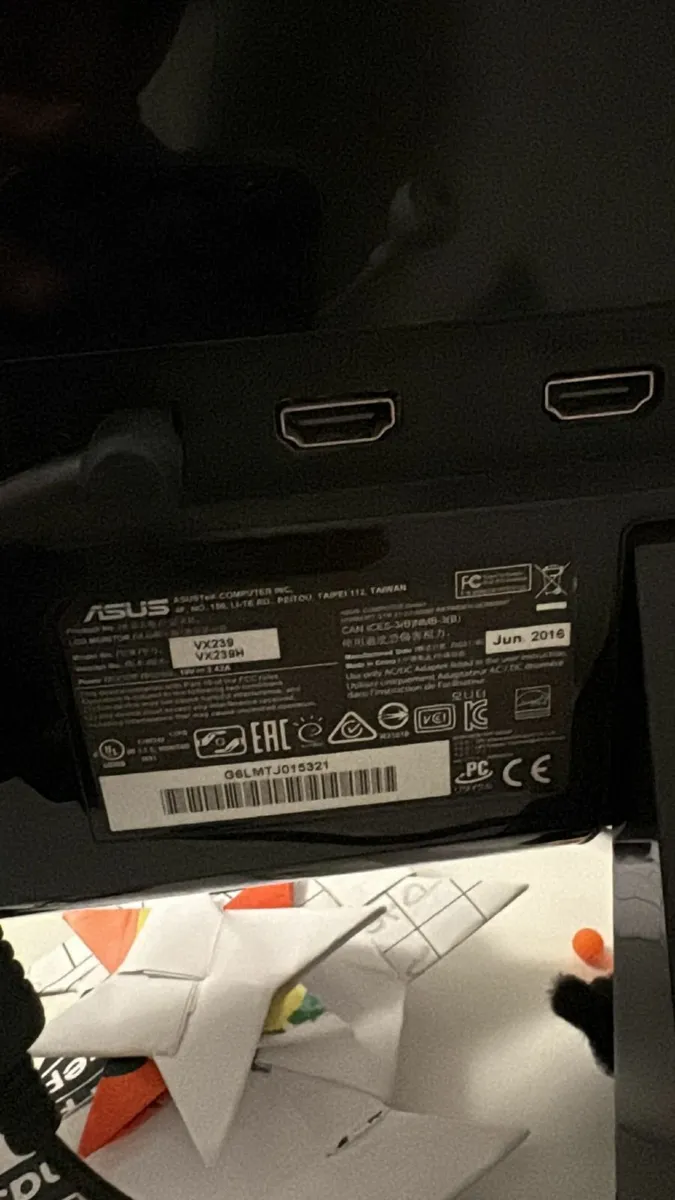 ASUS 23” IPS Monitor VX239 / VX239H. Full HD, HDMI - Image 2