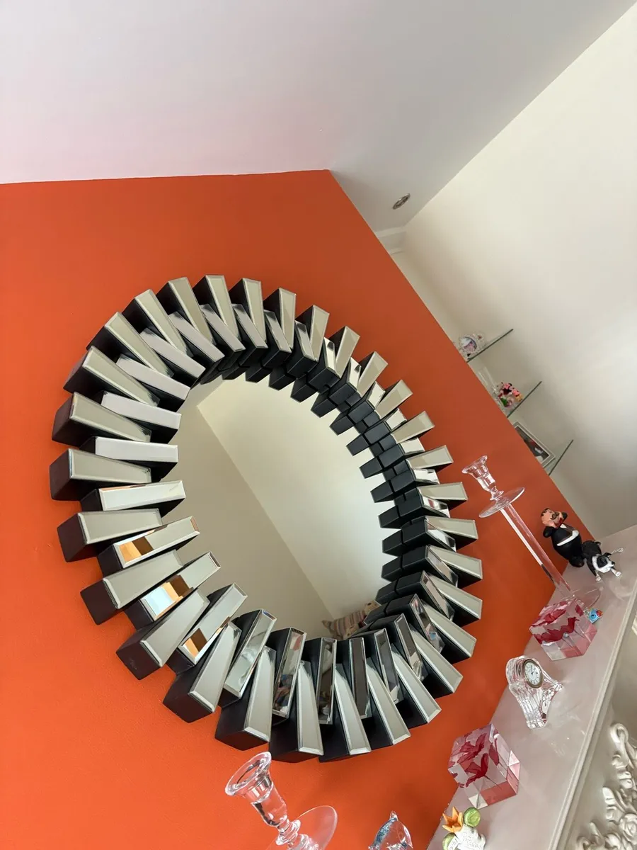 M&S Italian over mental round mirror - Image 3