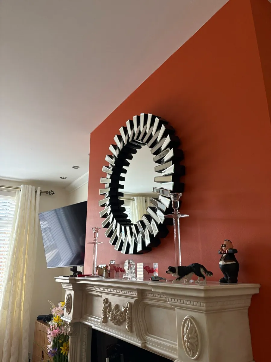 M&S Italian over mental round mirror - Image 4