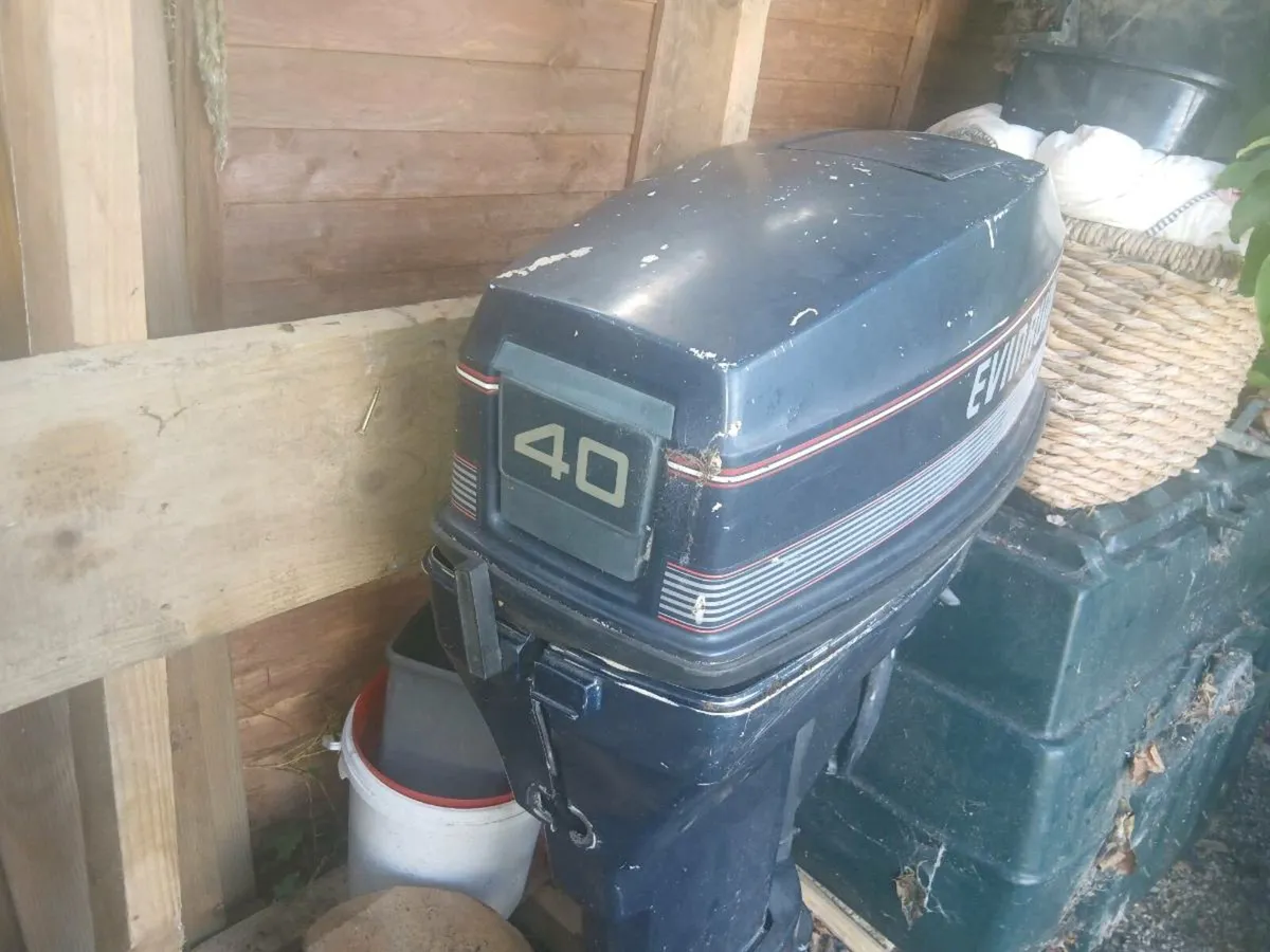 Evinrude vro  40hp - Image 2