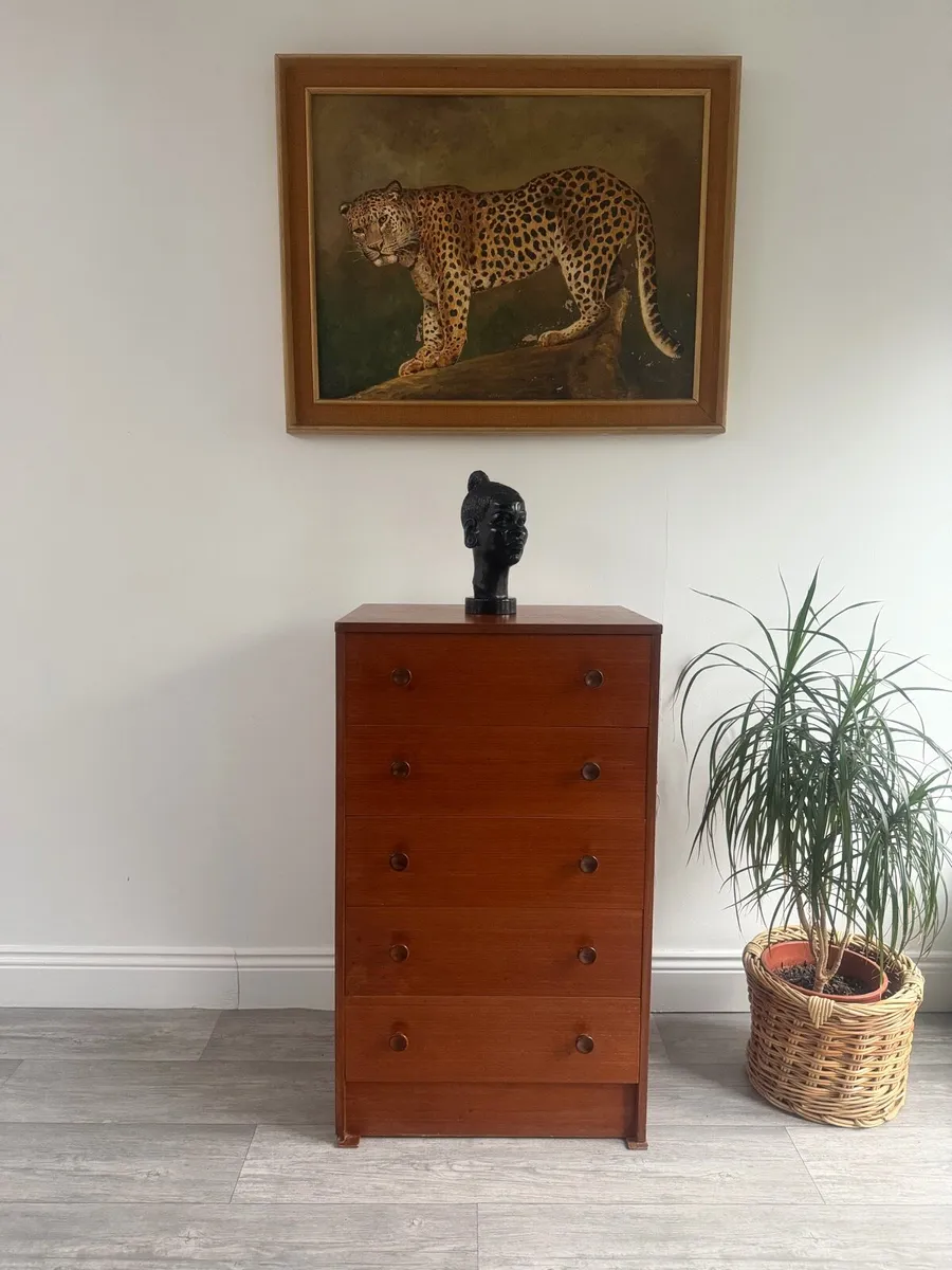 Mid Century Chest of Drawers - Image 1