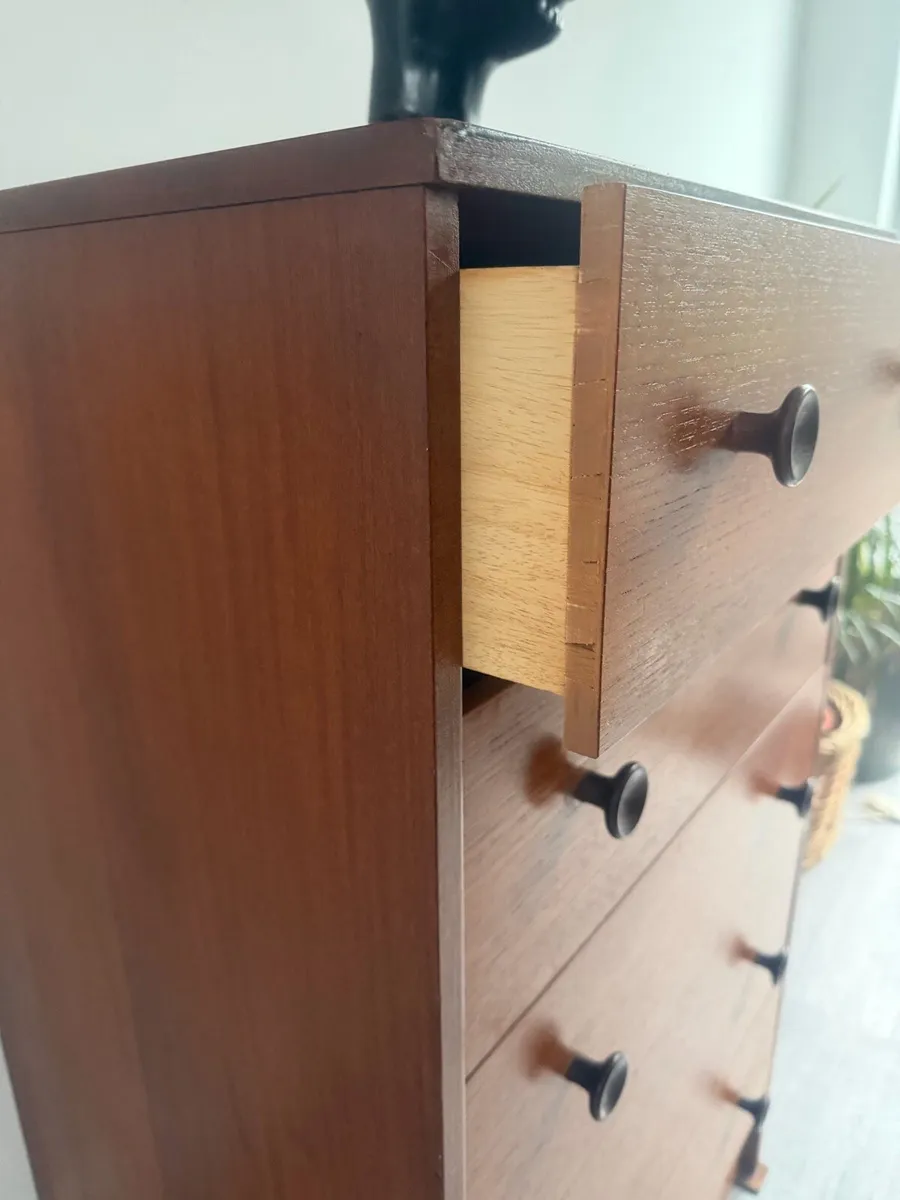 Mid Century Chest of Drawers - Image 4