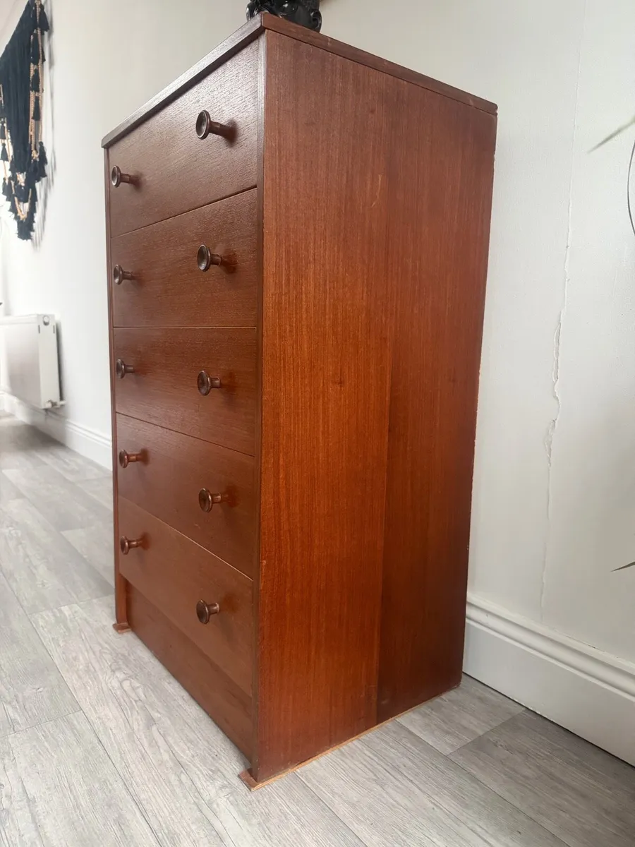 Mid Century Chest of Drawers - Image 3