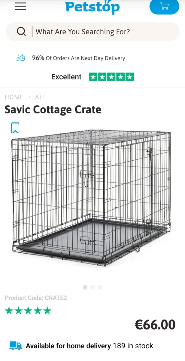 Savic Dog Crate Medium - Image 3