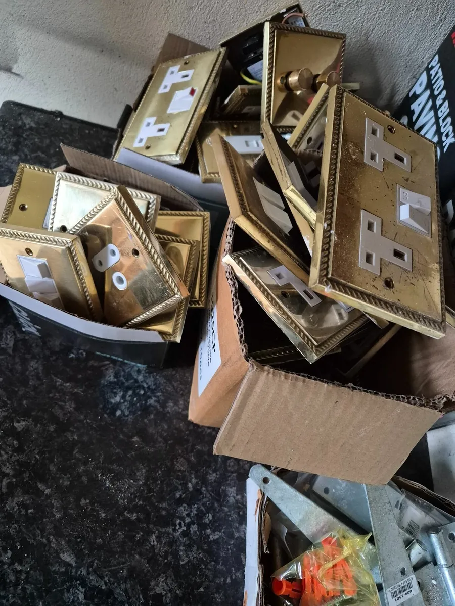 Brass sockets and switches