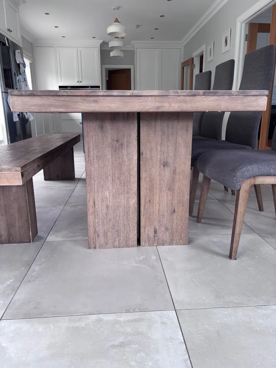 Dining Table, Bench and Chairs - Image 2