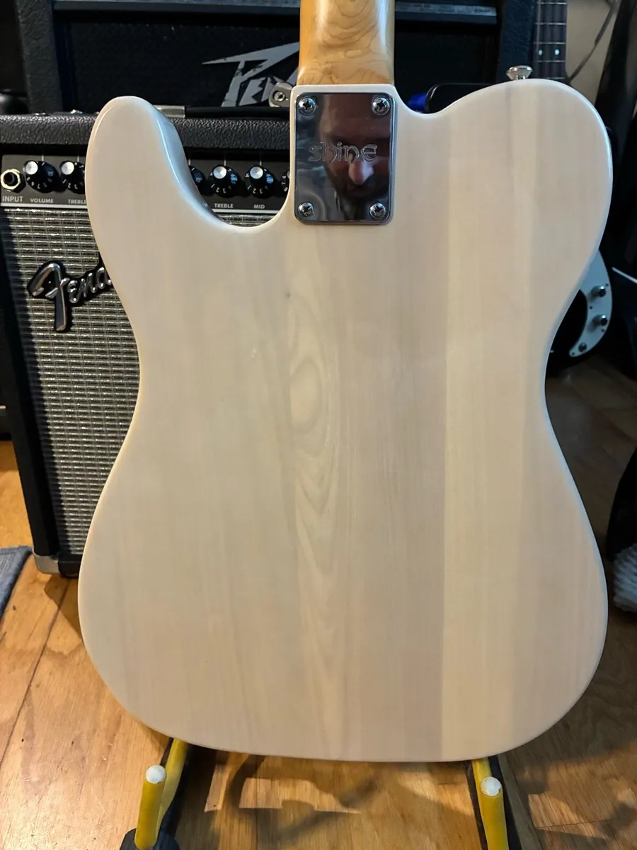 Shine Telecaster Electric Guitar - Image 4