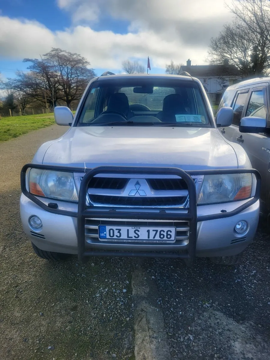2003 mitsubishi pajero taxed and tested - Image 1