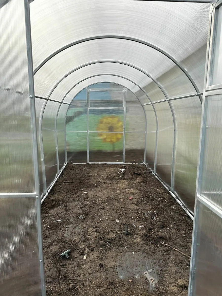 Polycarbonate Greenhouse “Compact” 2x4m - Image 3