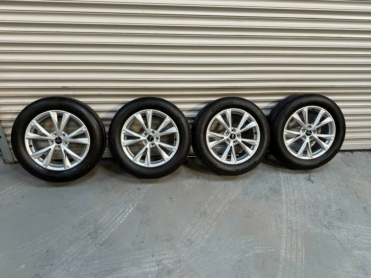 Audi 18" Alloys with tyres - Image 1