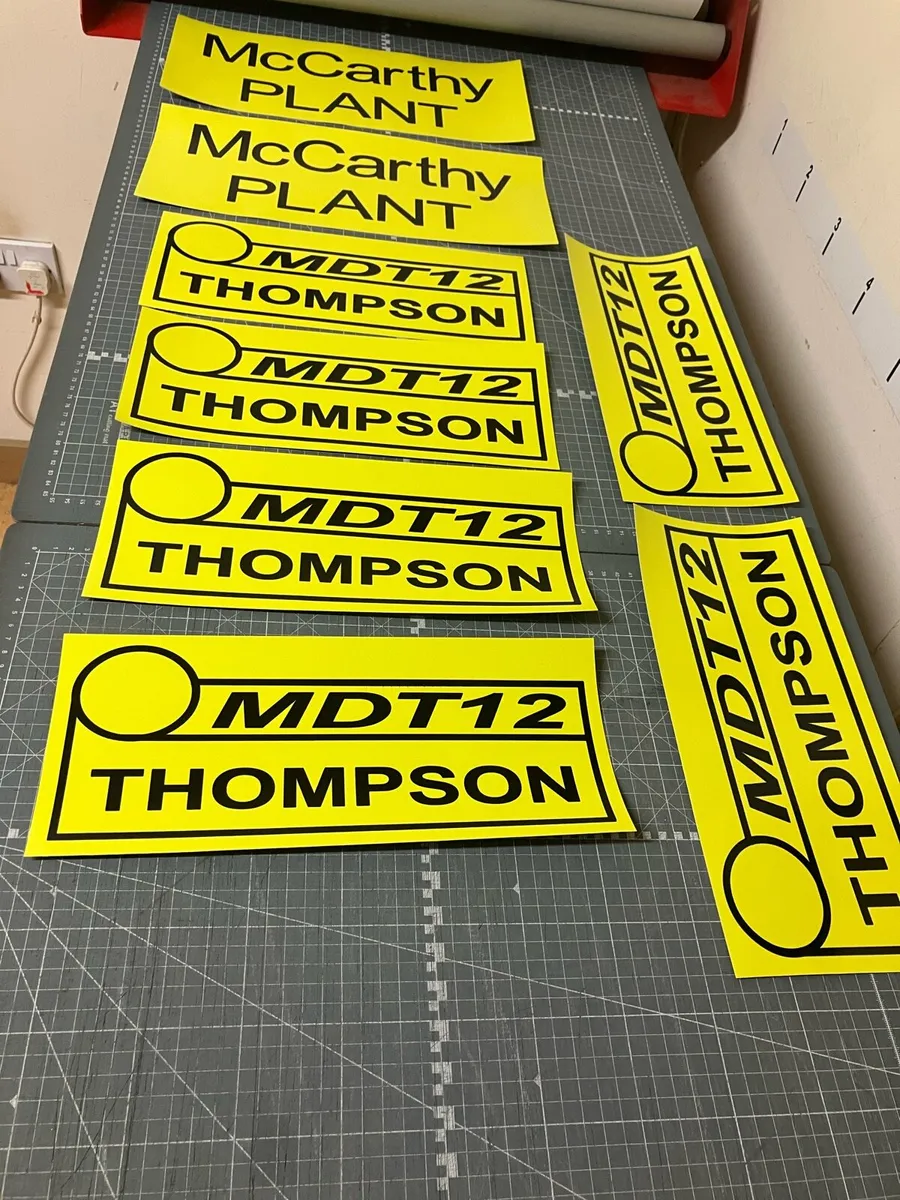 Machinery decals / sign writing made… - Image 4