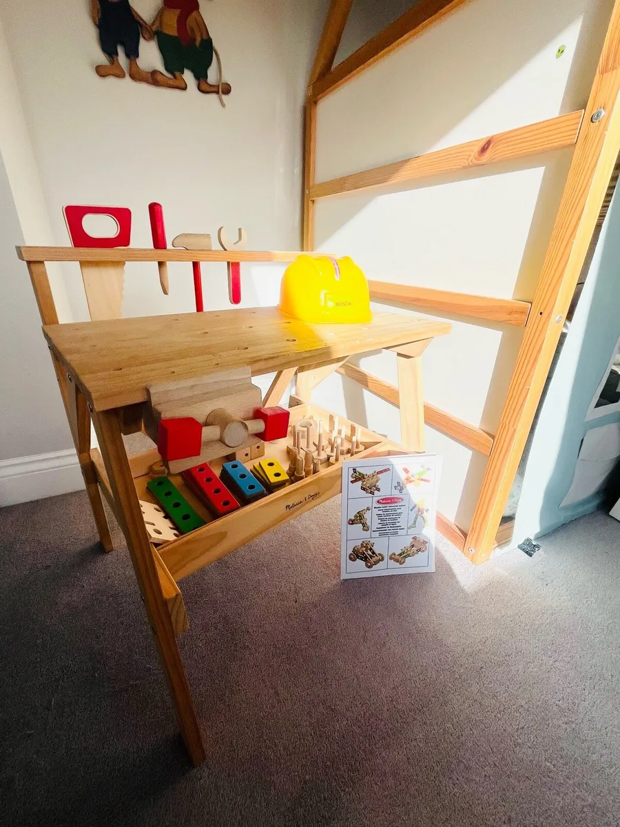 Kids wooden workstation - Image 2