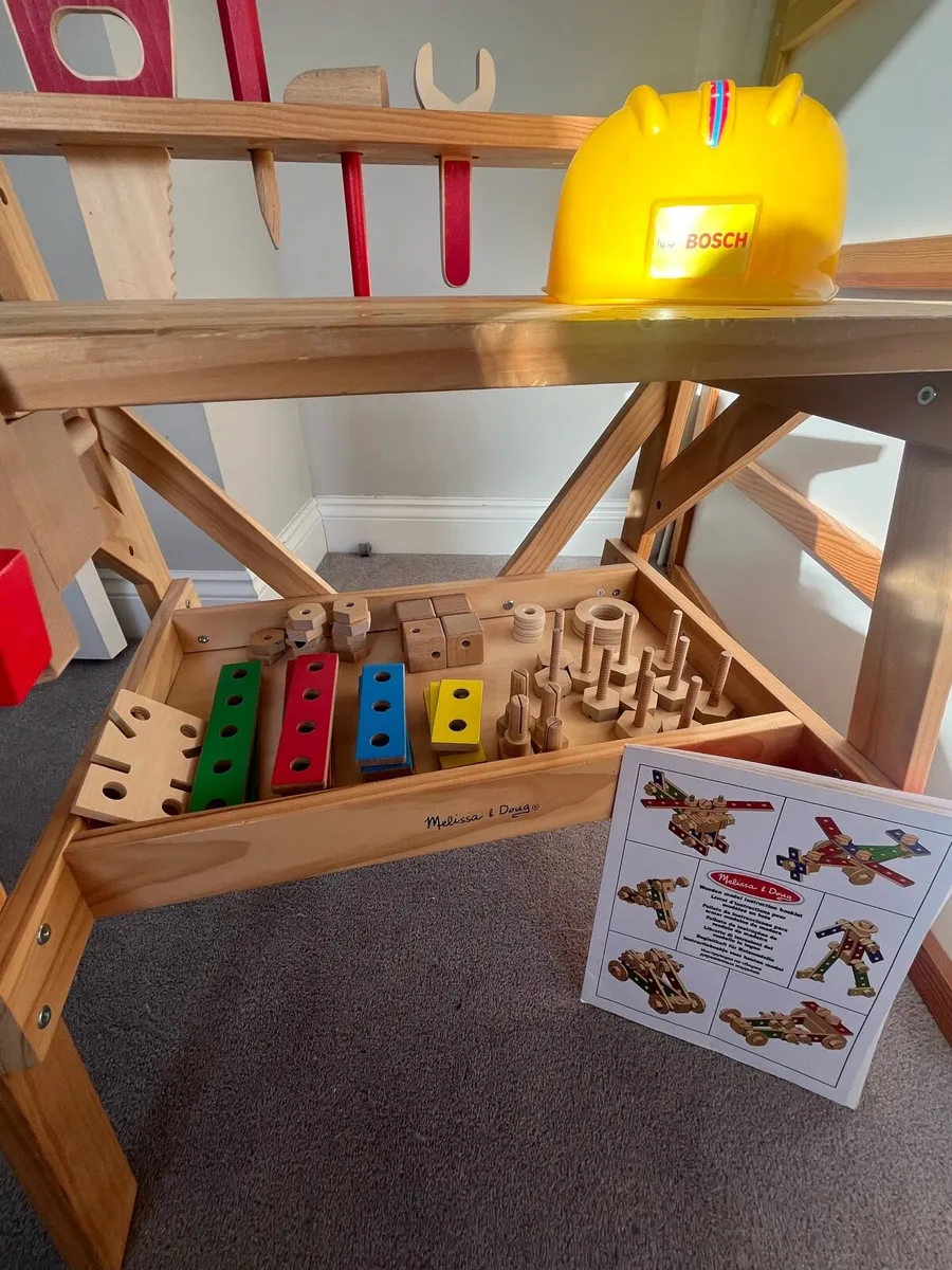 Kids wooden workstation - Image 3