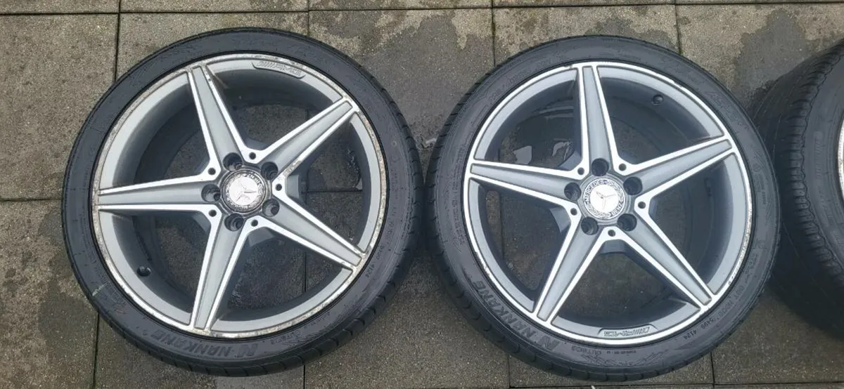Mercedes alloys/tyres - Image 2