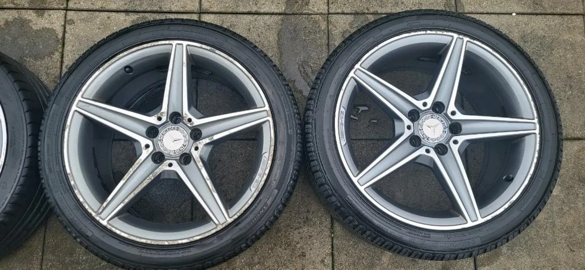 Mercedes alloys/tyres - Image 3