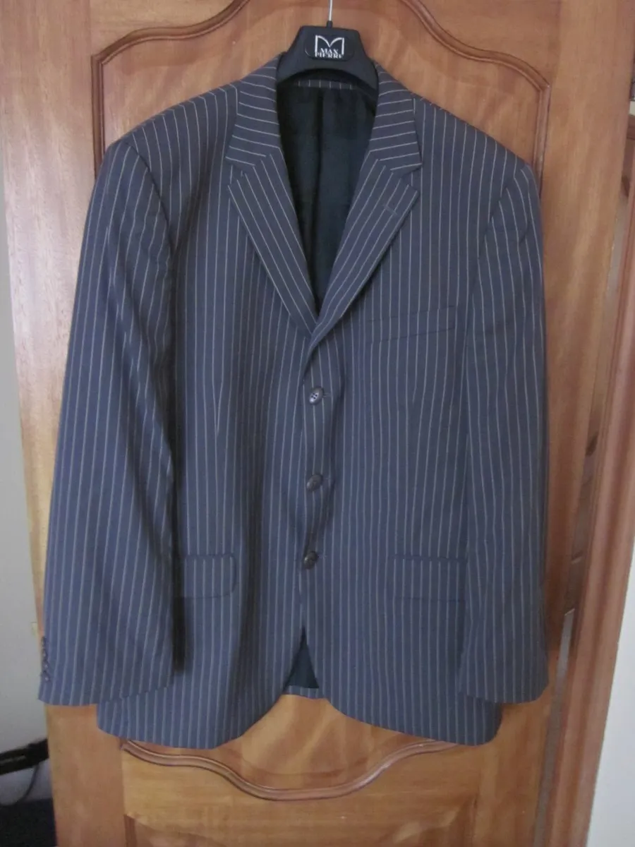 Eden Park Town Jacket/Blazer Grey Pinstripe S46 - Image 1