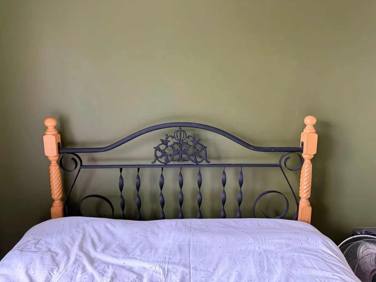 FREE DOUBLE BED & MATTRESS - Image 1