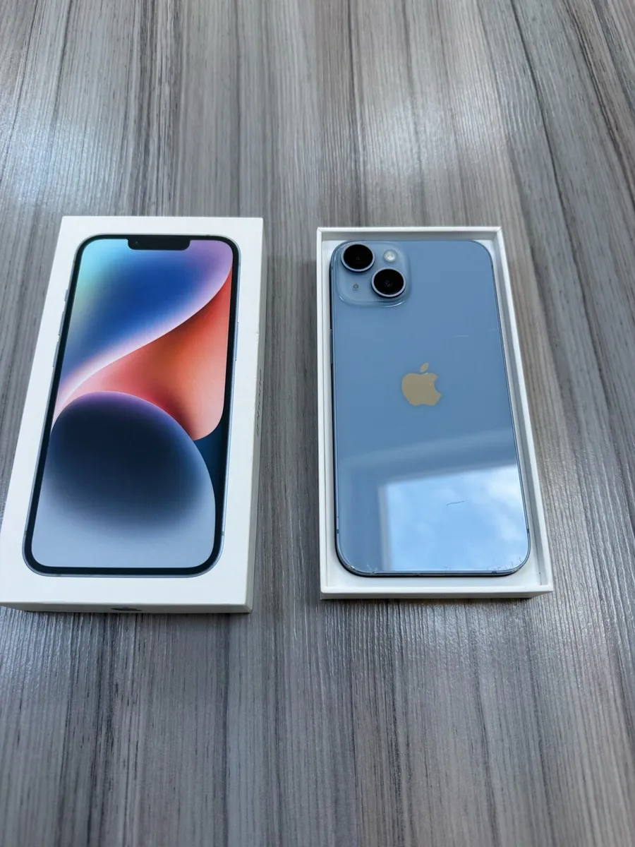 iPhone 14 Blue 128GB - Unlocked - Image 1