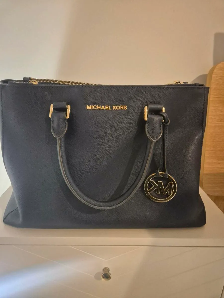 Navy Michael Kors Bag - Image 1