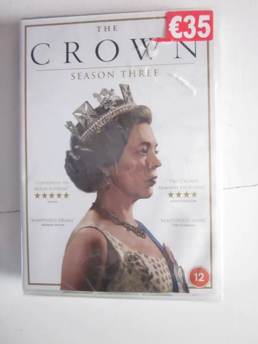 The Crown Complete  Seasons 1 to 4 DVD' s New - Image 4