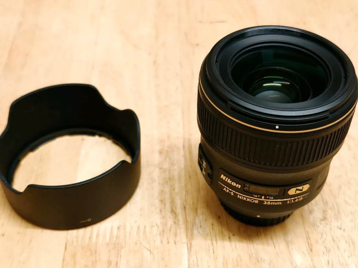 Nikon 35mm f1.8G ED FX – Mint - Image 1