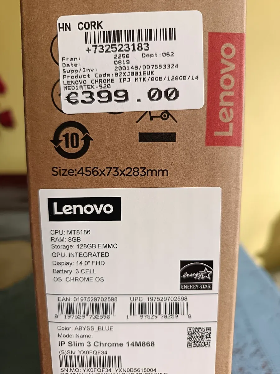 Brand New IP Slim 3 Chromebook - Image 4