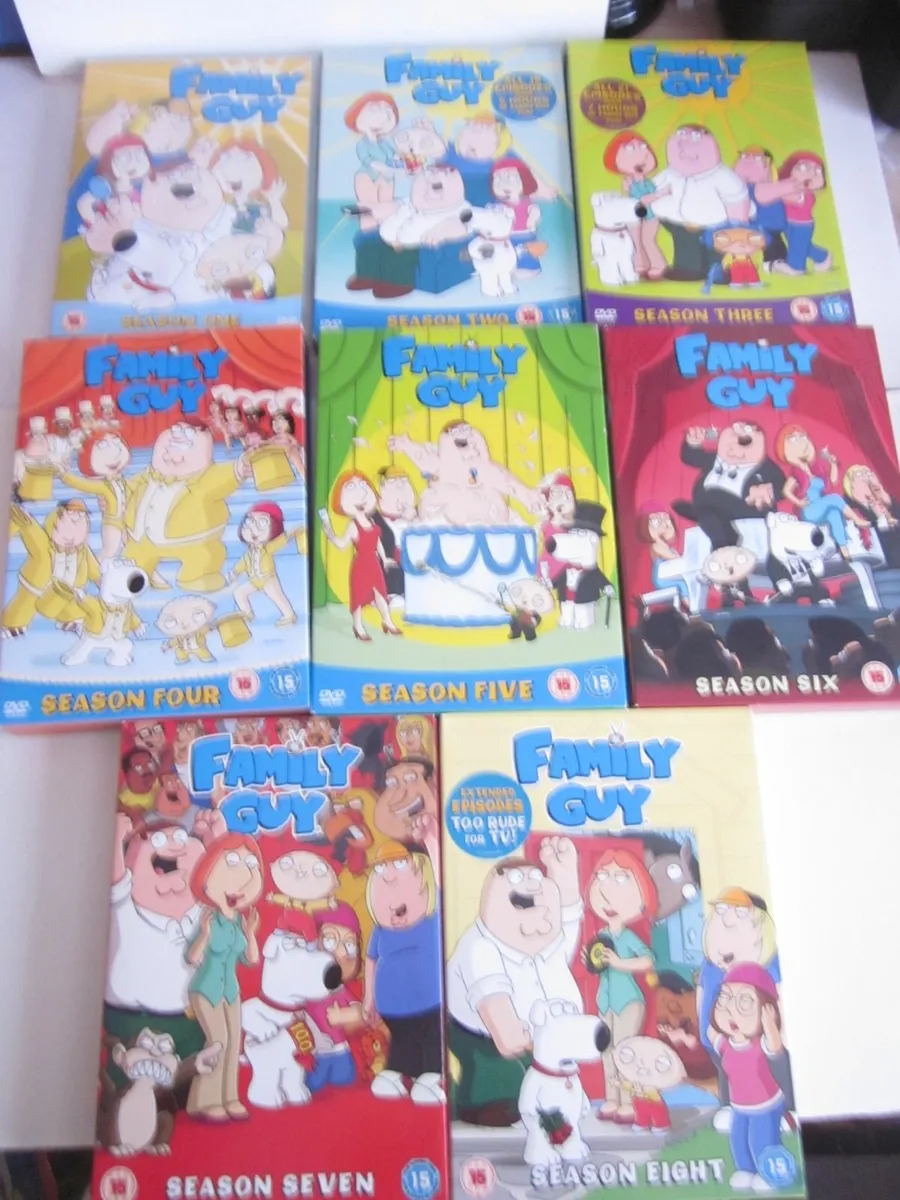 Family Guy Seasons 1-8 ( DVD's) - Image 1