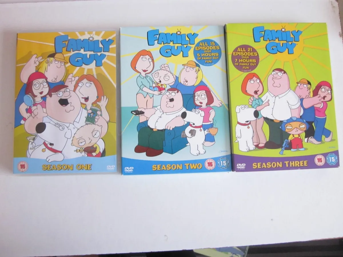 Family Guy Seasons 1-8 ( DVD's) - Image 2