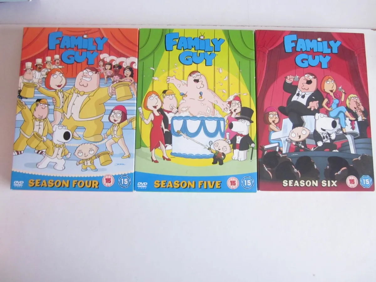 Family Guy Seasons 1-8 ( DVD's) - Image 4