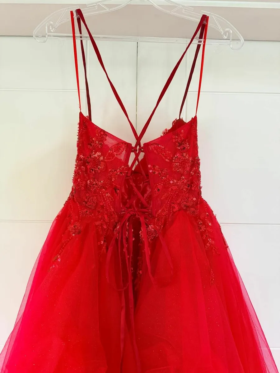 Occasion Dress including a zip-up dress cover - Image 4