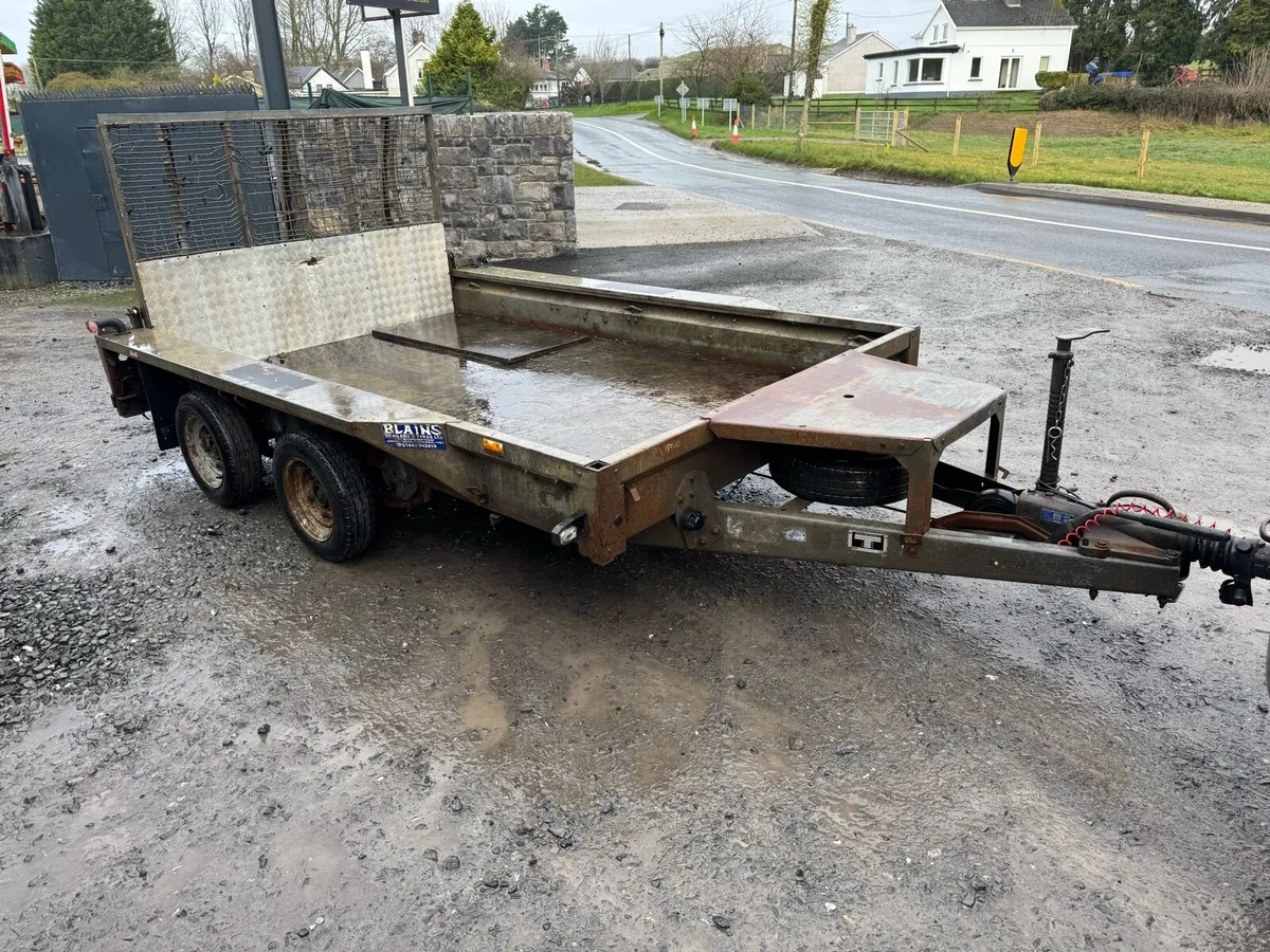 Ifor Williams plant trailer - Image 1