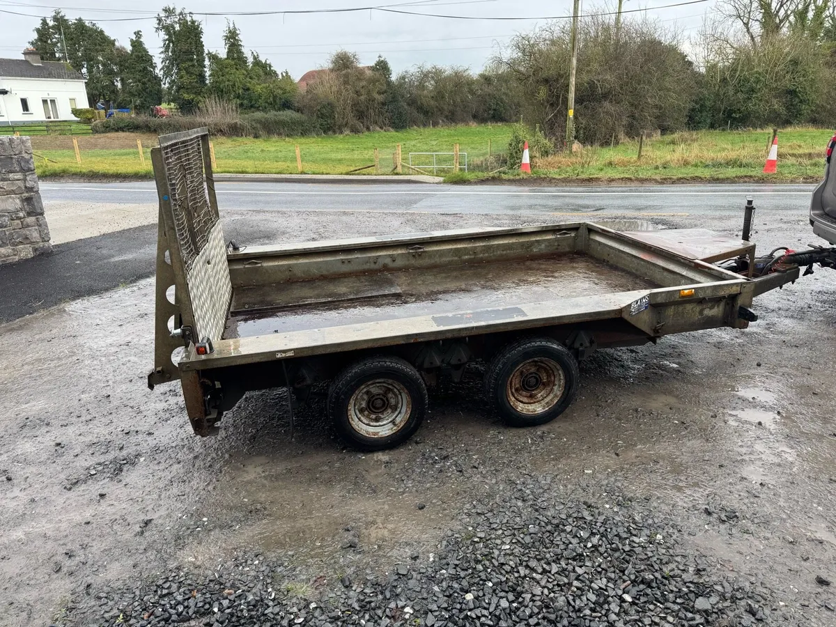 Ifor Williams plant trailer - Image 3