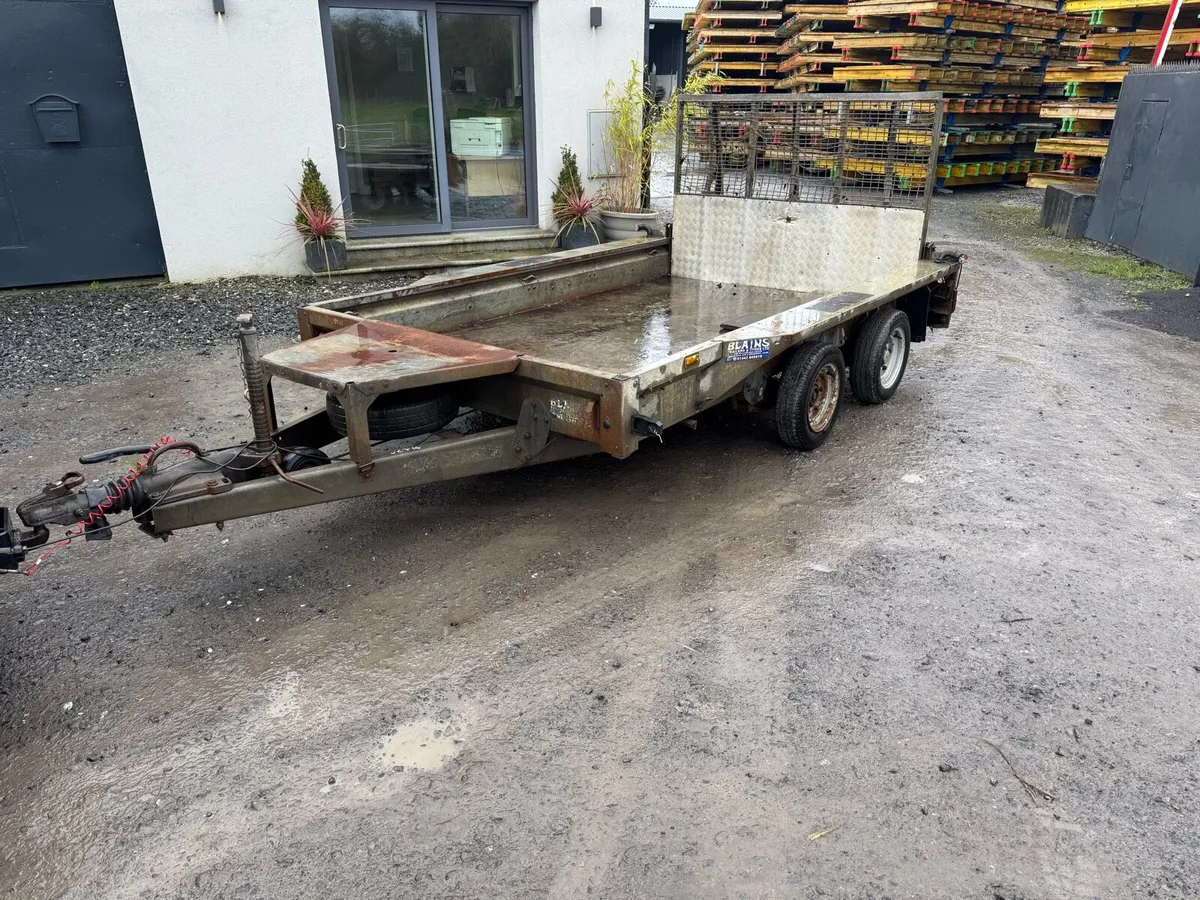 Ifor Williams plant trailer - Image 4