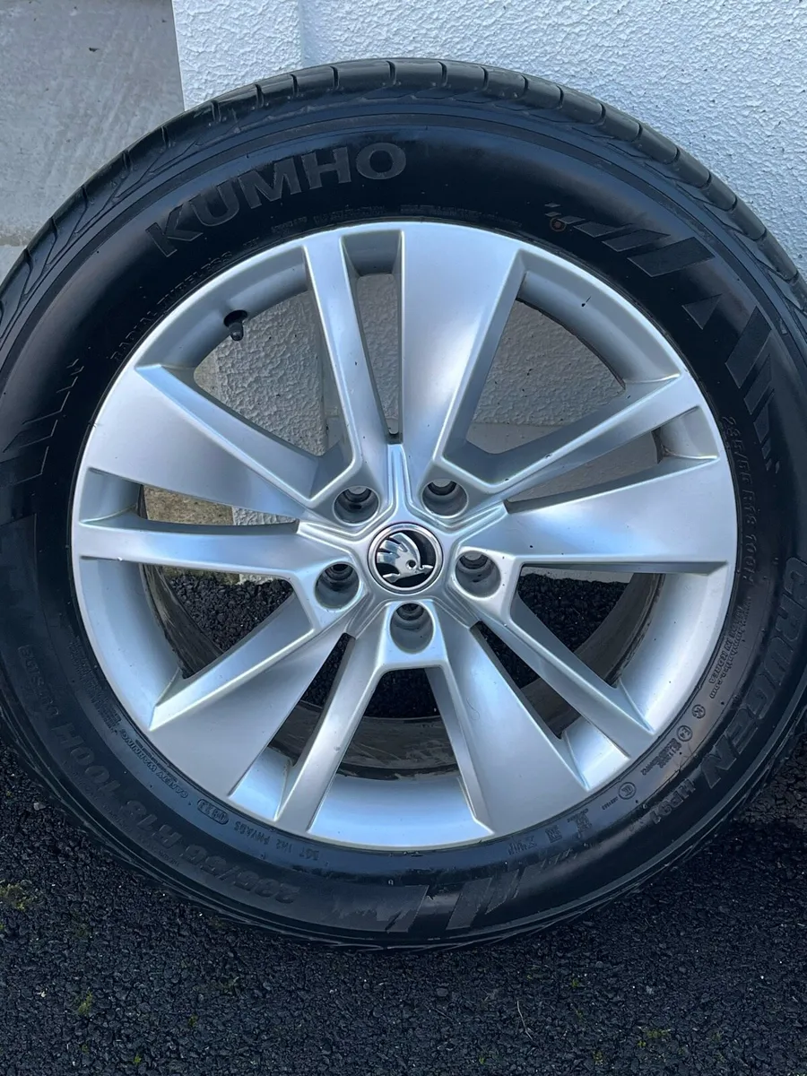 Skoda kodiaq 2021 18inch Alloy wheel spare - Image 2