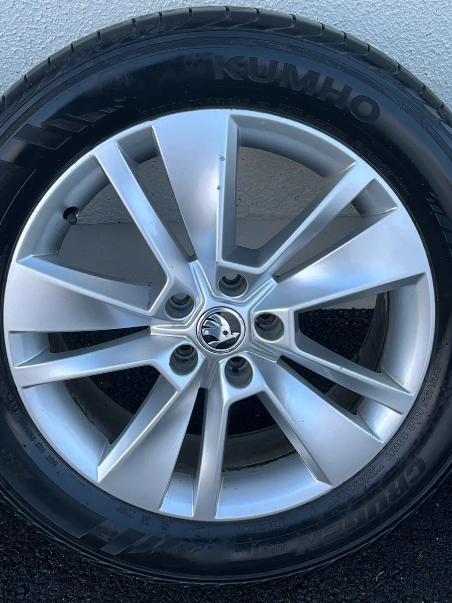 Skoda kodiaq 2021 18inch Alloy wheel spare - Image 3