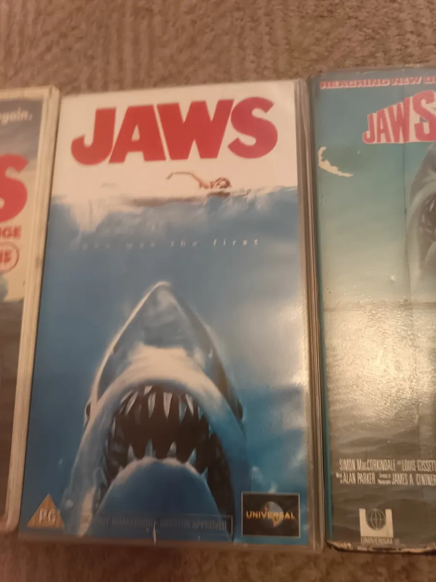 Jaws vhs videos - Image 1