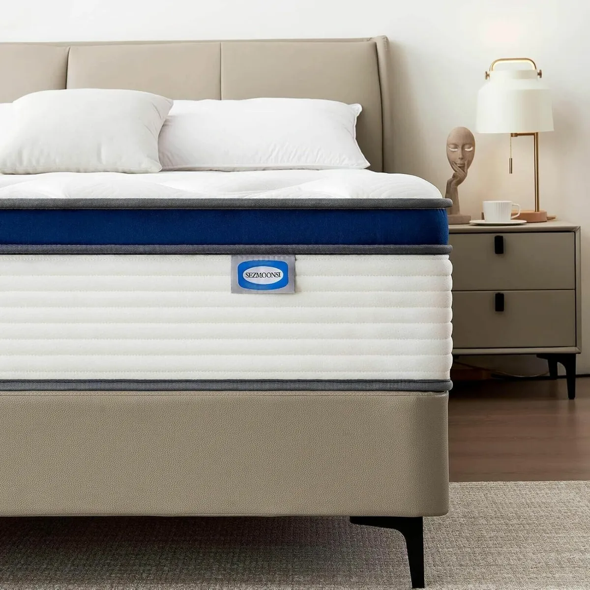 Double Mattress 4FT6 Gel Memory Foam Mattresses - Image 1